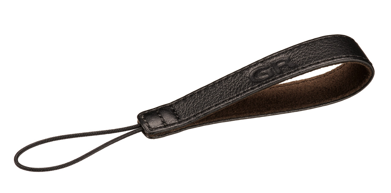 Ricoh GS-4 Leather Finger Strap With GR Logo